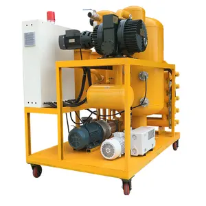 Máquina de desgasificación de deshidratación de aceite de transformador Máquina purificadora de aceite de transformador