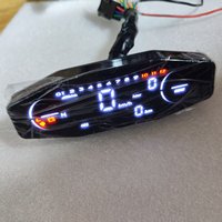 Meteran Digital Sepeda Motor Universal, Tachometer RPM, Speedometer, Pengukur Kecepatan, Tacho Meter, Sensor Instrumen Odometer Digital