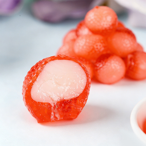 Fabricant Grossiste de Bonbons Gélifiés en Vrac Assortis aux Fruits, Saveurs Sucrées et Acidulées, Bonbons Gélifiés en Forme de Litchi, Certifiés <span class=keywords><strong>Halal</strong></span> - Product Image 1