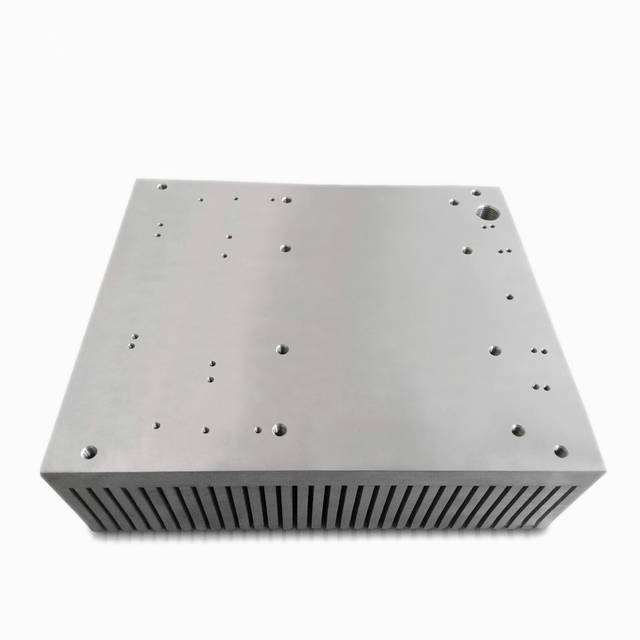 High Power Industry Thermal Solution Aluminum Heat Sinks Factory Machining Drilling Grooving Aluminum Industry Heat Sinks