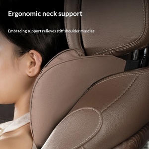 พนักพิงศีรษะในรถยนต์สำหรับแลนด์โรเวอร์ เรนจ์โรเวอร์ ดีเฟนเดอร์ ออโรร่า ฟรีแลนเดอร์ พร้อมที่รองรับหลังส่วนล่าง เบาะนั่งแบบเต็มตัว ผ้ากำมะหยี่คอตตอน - Product Image 5