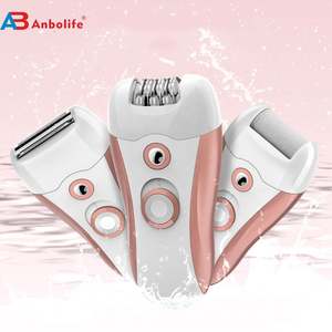 เครื่องกำจัดขน<span class=keywords><strong>ไฟฟ้า</strong></span>แบบ4 in 1ชาร์จได้เครื่องโกนขนสำหรับสุภาพสตรีที่<span class=keywords><strong>ดึง</strong></span>ผมเครื่องโกนหนวดที่โกนหนวดที่คลุมกำจัดขนขนาดเล็ก - Product Image 3