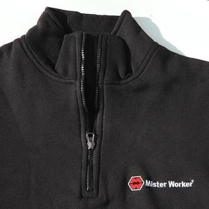 MISTER WORKER-Sweat-shirt noir MWBR-0003-02 pour les travailleurs professionnels avec Mister Worker-tm-marque MISTER WORKWEAR - Product Image 2