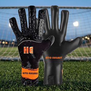 Customizable Soccer Goalkeeper Gloves Durable <b>Super</b> Grip with High Wear Resistance Flexibility Protective Latex Finger Cover - Product Image 2