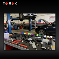 Ensemble d'outils pour camions lourds TOMAC, 36 pièces, kit de service pour pneus et roues avec clé à chocs