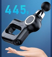 Pistolet de massage CYANMED, moteur brossé, 6 têtes, silencieux, rechargeable, masseur musculaire électrique portable, arrêt automatique intelligent