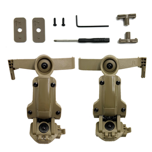 Adaptateur de support suspendu pour casque tactique Adaptateur de montage sur rail latéral Adaptateur de support suspendu pour casque - Product Image 2
