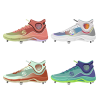 Crampons de football américain OEM Chaussures de football personnalisées Crampons de baseball Chaussures de sport Baskets pour hommes
