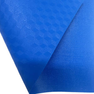 Bâche occultante imperméable en rouleau de tissu enduit de PVC gaufré 3D résistant aux UV <span class=keywords><strong>pour</strong></span> tentes d'extérieur rideaux d'auvents - Product Image 1