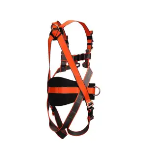 坠落保护索具安全带爬树长钉设备后线束帮助爬树设备提升挂绳男子