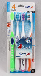 <span class=keywords><strong>Brosse</strong></span> à dents manuelle à poils moyens ultra doux, soins bucco-dentaires pour adultes, nettoyage en douceur, hygiène dentaire, ergonomique, indispensable à la maison - Product Image 2