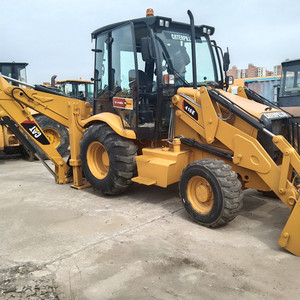 Chargeuse sur pneus d'occasion CAT 416E 420F 420E 420F2 428F de haute qualité, 6 tonnes, avec moteur et pompe hydraulique Nabtesco - Product Image 4