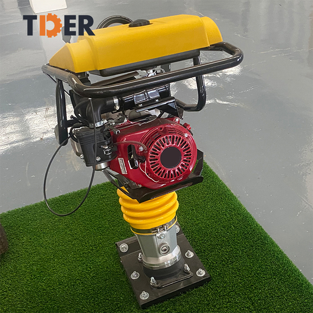TDER  High Operating Efficiency Impact Rammer Gasoline Vibrating Earth Tamping Rammer Tamping Rammer Machine