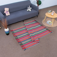 Jacquard tapis tapis de sol Style bohème pour bureau à domicile voiture voyage Machine faite pour entrée salon chambre exercice