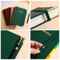 Carnet à spirale A5, feuilles mobiles, bloc-notes professionnel, cadeau de réunion, journal créatif, planificateur épaissi