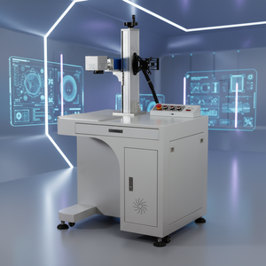 Meilleure Nouvelle Machine de Marquage Laser Fibre à Refroidissement par Air 30W/50W MAX JPT <span class=keywords><strong>Rayous</strong></span> pour Métal/Aluminium, Compatible DXF/BMP/PLT/AI/DWG/DST - Product Image 1