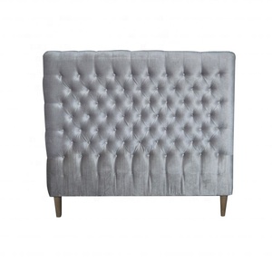 HL180 Testiera <span class=keywords><strong>letto</strong></span> matrimoniale/queen size in velluto con struttura in legno massello di quercia, stile lusso <span class=keywords><strong>francese</strong></span>, imbottita, per camera da <span class=keywords><strong>letto</strong></span> - Product Image 2