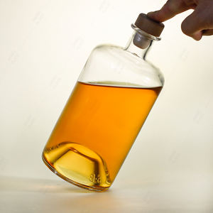 Bouteille en verre de spiritueux vente en gros bouteilles en verre de tequila whisky <span class=keywords><strong>gin</strong></span> bouteille de liqueur avec bouchon - Product Image 5