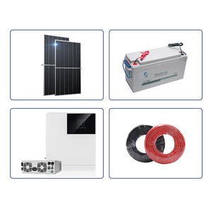 Système hybride solaire tout-en-un avec batterie de stockage d'énergie domestique de 10 kWh, 200 A, 48 V - Product Image 3