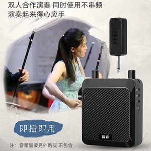 Erhu <b>Wireless</b> Pickup System With Mic And <b>Receiver</b> Professional Audio For Performance High Fidelity Sound - Product Image 3