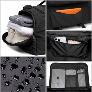 Grand sac de voyage de nuit en tissu polyester, sac de sport durable pour hommes et femmes, avec compartiment humide, idéal pour la gym et les activités de plein air - Product Image 4