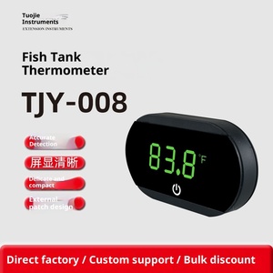 Termometro Digitale Adesivo per Acquario con Schermo LED per Pesci e Tartarughe, Ideale per Acquari e Terrari - Product Image 5