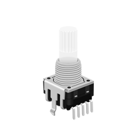 Encodeur rotatif EC12, arbre de 12 mm/6 mm, 24 impulsions, certifié ISO, montage vertical/horizontal pour réglage du volume