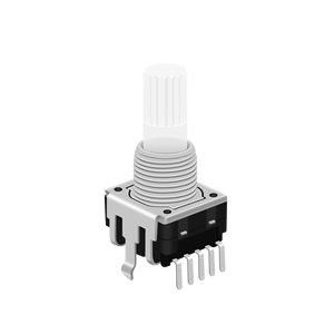 ตัวเข้ารหัสแบบหมุน Ec12 ขนาด 12 มม. ตัวเข้ารหัสแบบหมุนขนาดเล็ก 24 พัลส์ โพเทนชิโอมิเตอร์แบบหมุน ขนาด 20 มม. ตัวเข้ารหัสแบบหมุนพร้อมสวิตช์ - Product Image 2