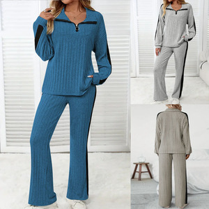 <span class=keywords><strong>Pull</strong></span> en polyester et élasthanne à manches longues décontracté pour femmes de <span class=keywords><strong>grande</strong></span> <span class=keywords><strong>taille</strong></span>, mode automne, commerce extérieur européen américain, 171 - Product Image 2