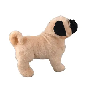 CE/ASTM 2024 Summer New Arrival Customized Plush Animal Dog Pug Pillow Stuffed Animals Toys Plushies Wild Puppy Toys