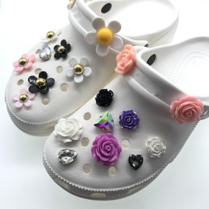 Gran oferta, decoraciones <span class=keywords><strong>para</strong></span> zapatos de resina 3D, lápiz labial Popular y accesorios <span class=keywords><strong>para</strong></span> labios, dijes <span class=keywords><strong>para</strong></span> zapatos inspirados en la playa con alfiler y clips de hebilla - Product Image 5