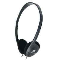 Headphone konferensi penerbangan sekali pakai, Headset Headphone berkabel Harga Murah 3.5mm untuk Pilot