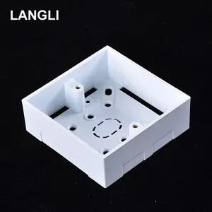 China Manufacturing Hot Selling Electrical Small Plastic Boxes For Switches and Socket