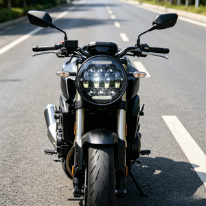 LELANPU Street Glide - Accesorios para Faros Delanteros de Motocicleta, Faros LED para Harley Davidson <span class=keywords><strong>Iron</strong></span> <span class=keywords><strong>883</strong></span>, Jeep Wrangler, V-rod, Royal Enfield - Product Image 1