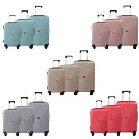 Kualitas tinggi bahan ABS TAS kunci anti Maling trolly TAS koper set untuk dijual