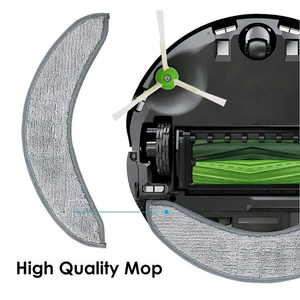 Almohadilla de fregona para aspiradora lavable de microfibra para <span class=keywords><strong>iRobot</strong></span> Roombaa <span class=keywords><strong>Combo</strong></span> <span class=keywords><strong>J7</strong></span> + J9 + Accesorios de pieza de aspiradora Robot - Product Image 6