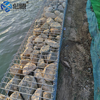 Panier gabion soudé galvanisé à chaud pour mur de soutènement, aménagement paysager, cage à pierres décorative, banc de jardin, clôture grillagée, boîtes Galfan