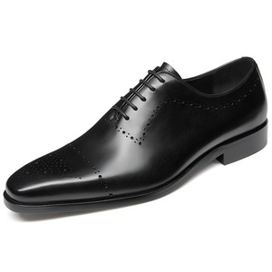 Zapatos Oxford de Vestir para Hombre, Hechos a Mano, de Alta Calidad, con Punta en Pico, Transpirables, Antideslizantes, Ligeros, con Cierre de Cordones, para Bodas y Eventos Formales de Verano - Product Image 1