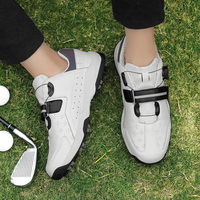 Chaussures de golf professionnelles avec semelle intermédiaire en EVA, semelle extérieure en caoutchouc, légères, respirantes, antichoc, pour l'entraînement au golf, hiver et été
