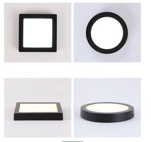 Panneau lumineux Led mince pour plafond Commercial Smd, montage en Surface, carré rond carré 6w 12w 18w 24w 110V /220V - Product Image 3