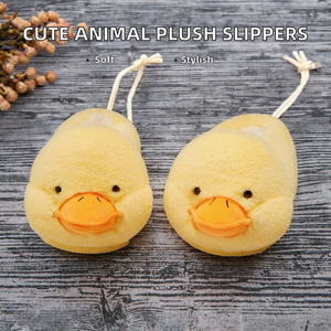 Pantuflas de Felpa con Estampado de Animales para Mujer, Lindas, Divertidas, Novedosas, Cálidas para Invierno, con Diseños de Hámster, Tiburón, Pato, León y Husky - Product Image 2