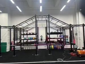 Station de musculation multifonctionnelle tout-en-un en acier inoxydable pour usage commercial en salle de sport, équipement de fitness OEM avec rack Smith - Product Image 5