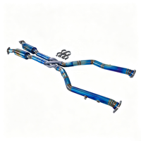 Système d'échappement en titane à tuyau en Z à longueurs égales avec résonateur GFC, compatible avec Lexus IS500 GSF RCF 5.0L GS350 IS350 3.5L (2014-2025)