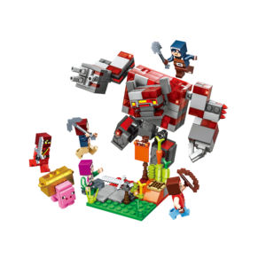 6ใน1ป้อมปราการโลกของฉันป้อมปราการบล็อกอาคารบล็อกพลาสติกบล็อกของเล่นการ์ตูน - Product Image 2