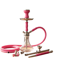 Chicha portable de luxe en acier inoxydable, exclusive transfrontalière pour l'Europe et les États-Unis, avec coffret cadeau