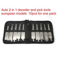 Outil de crochetage de serrure intelligent 2 en 1 pour voiture européenne LAGUNA3 HU64 HU66 HU100R HU101 GM45 HU56 HU92 HU43 YM30