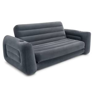 Sofá Inflable Combinado para Tres Personas, Sillón Plegable con Reposapiés, Cama Plegable Moderna para Descanso en Interiores - Product Image 1