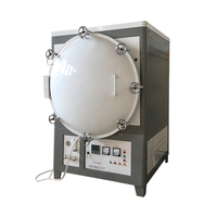 Éléments chauffants en SiC à écran tactile Changri 500x500x500, contrôle programmable à 50 segments, température maximale de 1400°C, chaleur sous vide/argon