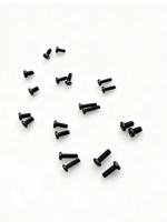 Kit d'assortiment de vis métriques en acier zingué noir, 200 pièces, accessoires de réparation et de remplacement pour ordinateur portable