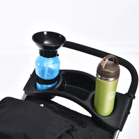 Petstar — chariot pliable de luxe pour animal de compagnie, chariot à 4 roues, poussette pour chien et chat, nouveau,